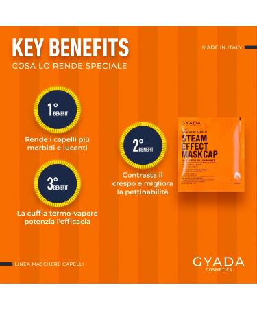  GYADA COSMETICS GYADA COSMETICS Fabric Hair Mask - Brightening and Revitalising - 60 ml - Buy Online on GoSupps.com