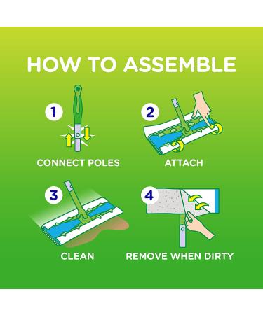 Swiffer Sweeper XL Starter Kit - 1 Sweeper, 8 Dry Cloths, 2 Wet Cloths - New! - Buy Online on GoSupps.com