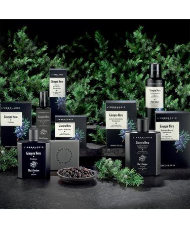 L'Erbolario Black Juniper - Energizing Fragrance With Woody Notes - Can Be Worn Every Day With Pride - Dermatologically Tested - Citrus And Woody Scent - For All Skin Types - 1.6 Oz EDP Spray Aromatic. 1.6 Ounce (Pack of 1) - Buy Online on GoSupps.com