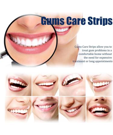 7-Piece Gum Care Strips & Tooth Whitening Stickers | Promote Gum Health & Repair Tissue - Buy Online on GoSupps.com