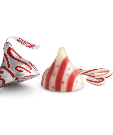 Hershey's Candy Cane Mint Kisses 10 Oz - Limited Edition Holiday Treat - Buy Online on GoSupps.com