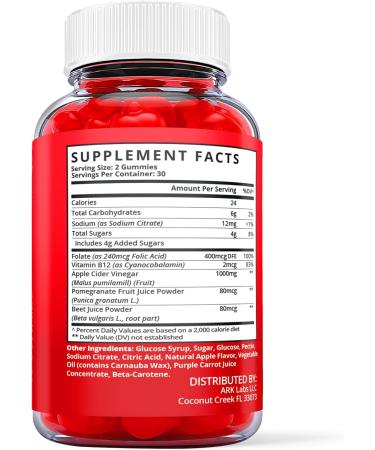 Slim Detox Keto ACV Gummies - Vegan Formula for Weight Loss - 60 Gummies - Buy Online on GoSupps.com
