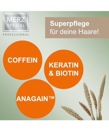  Merz Spezial Professional Merz Spezial Professional Hair Shampoo - For Increased Growth and Volume - With Keratin Caffeine and Biotin - 200 ml - Buy Online on GoSupps.com
