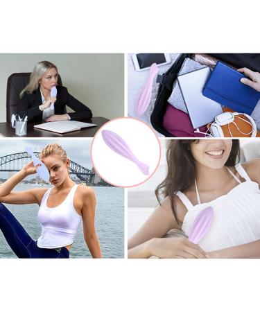 Facial Massage Roller - Silicone Face & Eye Lifting Tool for Skincare | Multi-Functional Beauty Massage Tool for Women (Purple - Buy Online on GoSupps.com