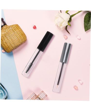  PAMINGONO 12 Pieces Pipettes Transfer Empty Bottle for Eyelash Eyeliner Boxwood Cosmetic Travel Containers Clear Mascara Empty Mascara Tube with Eyelash Wand Eyelash Cream Container Volume Mascara - Buy Online on GoSupps.com