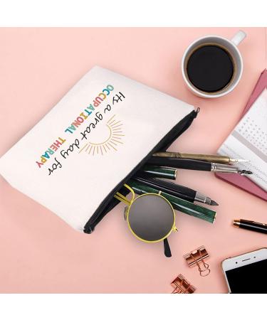 Fashionable Cosmetic Bag for OT Students | Perfect Gift for Occupational Therapy | Zippered Design - Buy Online on GoSupps.com