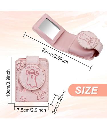 Cute Lipstick Bag with Mirror - Lipstick Organizer for Women | Holds Up to 3 Lipsticks | Perfect Purse Accessory - Buy Online on GoSupps.com