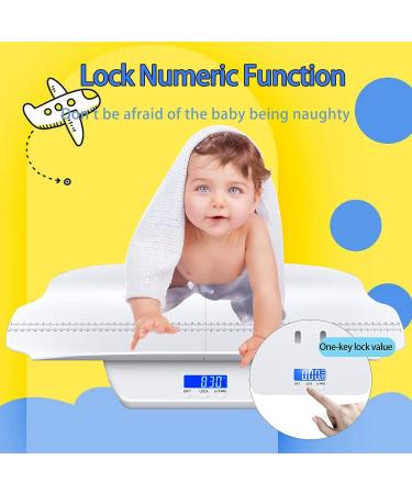 Raincol Baby Scale  Pet Scale  Multi-Function Toddler Scale  Digital Baby Scale  Blue Backlight  Weight and Height Track. - Buy Online on GoSupps.com