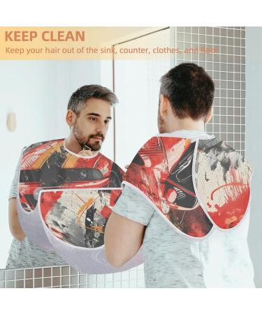 Beard Bib Apron - Best Beard Hair Catcher for Men | Perfect Gift for Dad & Husband | Father's Day Anniversary & Christmas - Buy Online on GoSupps.com