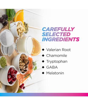 Livingood Daily Sleep Support Supplement 10-in-1 Natural Sleep Aid with 5 MG Melatonin Valerian Root Chamomile Tryptophan & GABA for Men & Women Non Habit Forming Gluten Free Vegan 60 Capsules - Buy Online on GoSupps.com