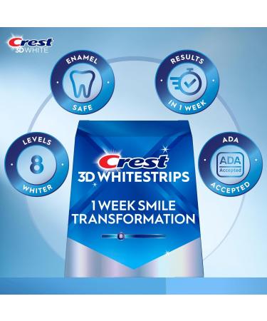 Crest 3D White Luxe Whitestrips - 14 Treatments for Radiant Teeth - Buy Online on GoSupps.com