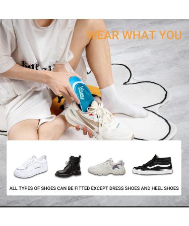 VALSOLE Plantar Fasciitis Insoles | Arch Support Orthotic Insoles for Men and Women | Relief for Flat Feet, Metatarsalgia, Overpronation, Heel Pain | Long-lasting Comfort for Work | UK-13-31cm Blue - Buy Online on GoSupps.com