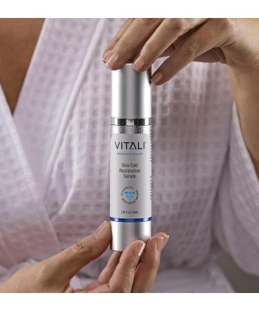 Vitali 2% GHK-Cu Restorative Skin Cell Serum | Premium Anti-Aging Copper Peptide Serum - Revitalize Your Skin | 1.69 fl. oz. - Ship Internationally - Buy Online on GoSupps.com