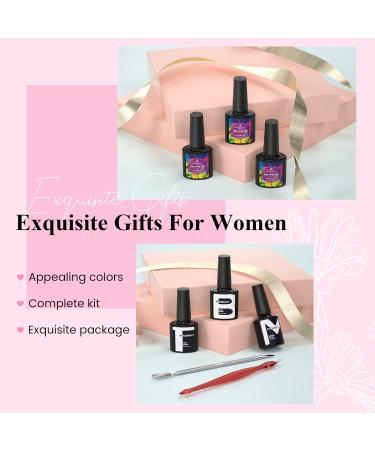 Phoenixy Gel Nail Polish Kit with UV Light - 18 Vibrant Soak Off Colors & 36W LED Nail Lamp - Perfect Manicure Starter Set & Gifts for Women - Buy Online on GoSupps.com
