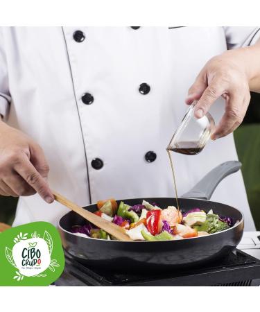 CiboCrudo Srl Organic Shoyu 400 ml Real soy sauce original recipe from more than 2000 years ago vegan fermented for 1824 months for Japanese cuisine - Buy Online on GoSupps.com