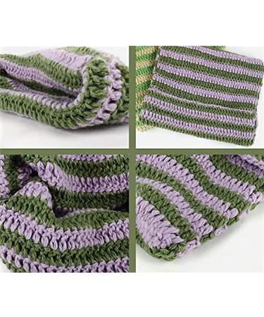 Vintage Fox Beanie: Women's Grunge Slouchy Crochet Hat in Grey Black - Buy Online on GoSupps.com