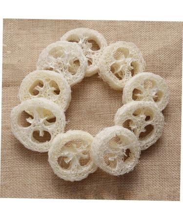 FOMIYES 20pcs Bath Loofah Set - Shower Loofah Pad Soap Holder & Body Scrubber - Perfect for Bathing & Body Washing - 6.00x6.00x1.20CM - Buy Online on GoSupps.com