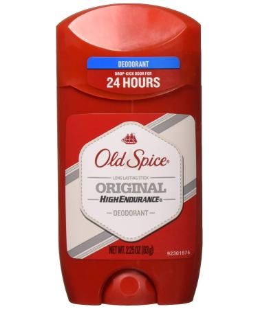 Old Spice High Endurance Original Scent Men's Deodorant 2.25 Oz (Pack of 6) 2.25 Ounce (Pack of 6)