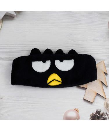 Kawaii Black Spa Headband for Women and Kids - Soft Face Wash and Makeup Headband for Skincare and Facials - Buy Online on GoSupps.com