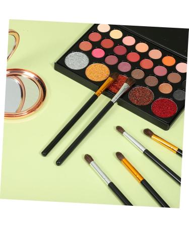 DOITOOL Eyeshadow Brush 6pcs Eyeshadow Eye Shadow Brush Ladies Suits Eye Makeup Brush Tool Set Eyelash Brush Travel Make up - Buy Online on GoSupps.com