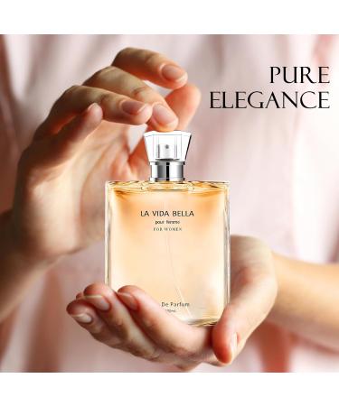 La Vida Bella Women Perfume Bold & Sophisticated Scent Eau De Parfum With Citrus Spice And Woody Notes Long Lasting Natural Spray Fragrance 3.4 Fl Oz La Vida Bella 3.4 Fl Oz (Pack of 2) - Buy Online on GoSupps.com