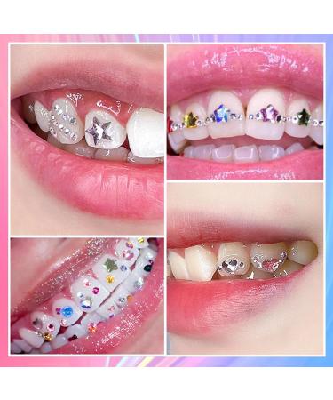LFLIFENG Tooth Gems - 8 Styles of Stunning Tooth Jewelry Set for Parties & Festivals | Style 4 - Buy Online on GoSupps.com