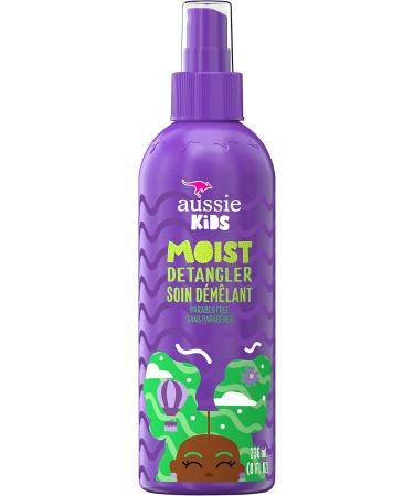 Aussie Kids Moist Sulfate Free Shampoo for Kids 16 fl oz/ 475 mL & Kids Moist Detangler for Kids 8 fl oz/236 mL Moist Shampoo + Detangler - Buy Online on GoSupps.com