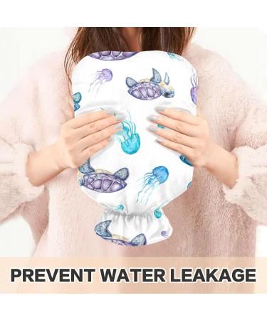 Turtles Hot Water Bottle - 2L Large BAP-Free Cover for Pain Relief & Cramps | International Shipping - Buy Online on GoSupps.com