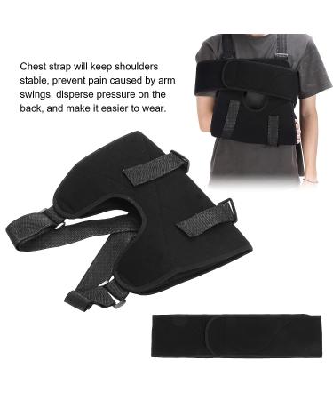Adjustable Arm Sling Shoulder Immobilizer | Rotator Cuff Support Brace - Black - Buy Online on GoSupps.com