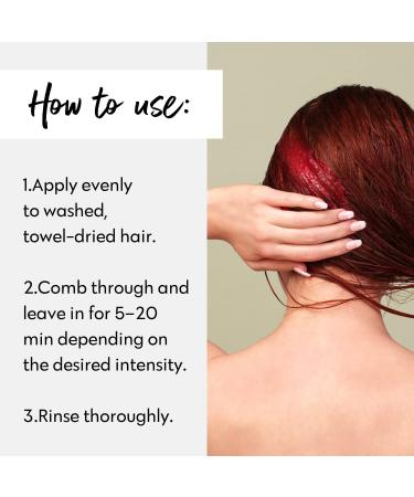 Four Reasons Color Mask - Red | 19 Shades | Tint Treatment for Toned Improved Color-Treated Hair | Semi-Permanent Hair Color 6.76 fl oz - Buy Online on GoSupps.com