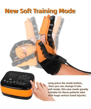 Rehabilitation Robot Gloves for Stroke Therapy | Hemiplegia Hand Trainer - XL (Left Hand - Buy Online on GoSupps.com