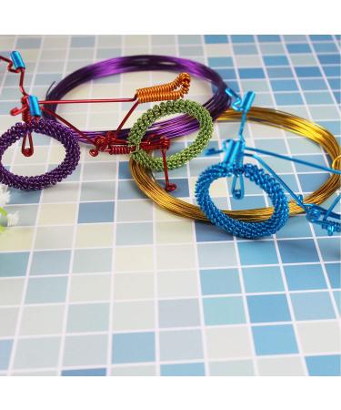 14 Rolls Colored Aluminum Craft Wire - 32.8 Feet Each, 18 Gauge - DIY Jewelry Making Supplies - Buy Online on GoSupps.com