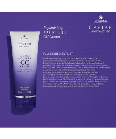 Alterna Caviar Anti-Aging Replenishing Moisture CC Cream - 10-in-1 Leave-In Hair Treatment & Styling, 5.1 oz | Sulfate Free - Buy Online on GoSupps.com