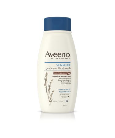 Aveeno Skin Relief Gentle Scent Body Wash Nourishing Coconut 18 Fluid Ounce