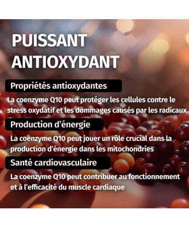 Coenzyme Q10 250 mg - 180 vegan capsules (6 months) | Q10 high-quality naturally fermented | Made in Germany & laboratory tested - Buy Online on GoSupps.com