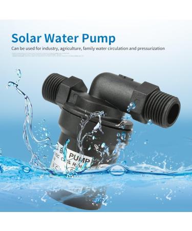 Buy Solar High Temperature Water Pump 12V 10W - Brushless Submersible Hot Circulation Pump Low Noise 1/2 Thread - Ideal for International Shipping - Buy Online on GoSupps.com