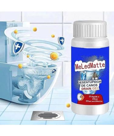 GeRRiT Meledmatte Powerful Pipe unblocking Agent Toilet Pipe unblocking Agent Pipe unblocking and Drainage Gel Deodorant Kitchen and Bathroom Pipe Quick Cleaning Tool 3pcs - Buy Online on GoSupps.com
