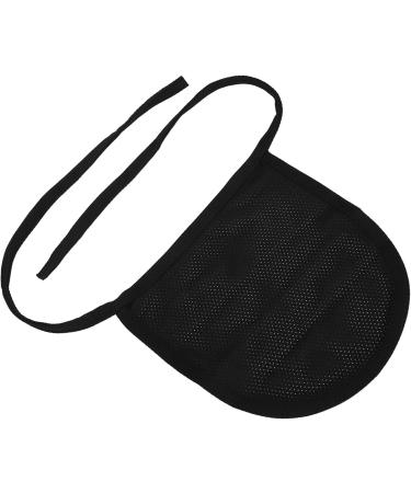 Narrow Stoma Protection - Skin-Friendly Light Tracheostomy Support | Pure Cotton Black Single-Layer for Post-Operative Recovery - Buy Online on GoSupps.com