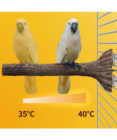 Zerodi Heated Bird Seat with Adjustable Temperature & EU Connector - Perfect for Birds & Hamsters - Buy Online on GoSupps.com