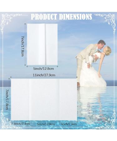 1000 Pcs Translucent White Vellum Jackets for 5x7 Invitations - Elegant DIY Wedding Invitation Wraps - Buy Online on GoSupps.com