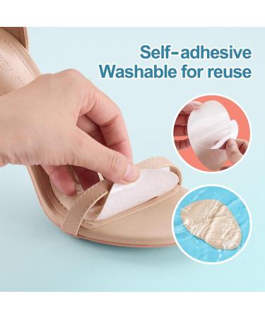 Heel Pads for Shoes - Metatarsal Ball of Foot Cushions for Women | Comfortable High Heel Inserts for All Day Pain Relief (Beige - Buy Online on GoSupps.com