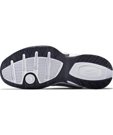 Nike Men's Air Monarch IV Cross Trainer - White/Metallic Silver (Size 11) - Buy Online on GoSupps.com