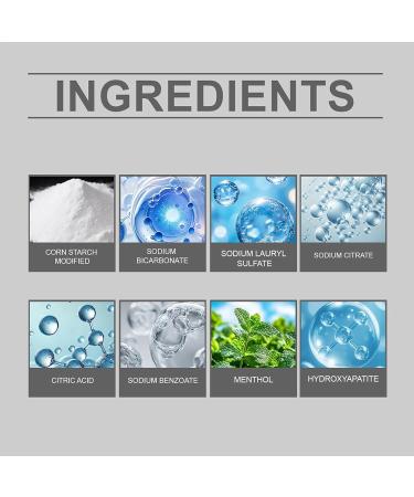 Toothpaste Powder 30ml Natural Whitening Paste | Repair Dental Powder - For Dental Enamel Care Oral Health Sensitive Repair And Improvement - Buy Online on GoSupps.com