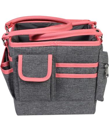 Everything Mary Coral Craft Bag Organizer Tote - Storage Caddy for Sewing, Scrapbooking & Crafts - Supply Carrier for School, Medical & Office - Buy Online on GoSupps.com