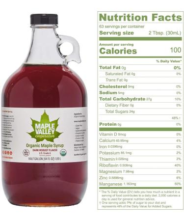Maple Valley Master Cleanse 10 Day Detox Kit - Organic Maple Syrup, 64 oz Glass Bottle, Master Cleanse Coach Book by Peter Glickman - Buy Online on GoSupps.com