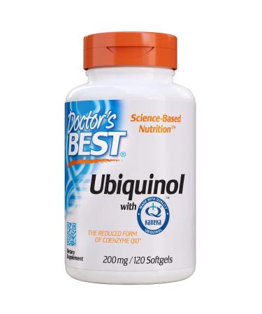 Doctor's Best Ubiquinol with Kaneka 200 mg 120 Softgels