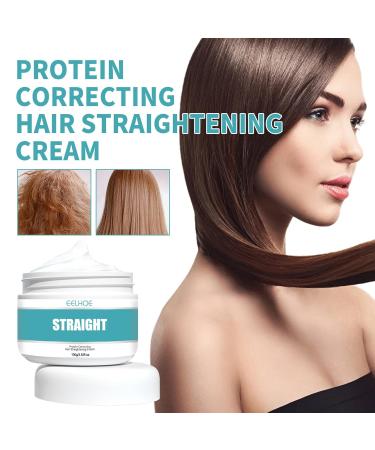 Hair Straightening Cream | Protein Moisturizing Cream for All Hair Types | Silk & Gloss Nourishing Smooth - Buy Online on GoSupps.com
