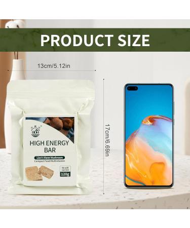 Emergency Food Bars | Mushroom Flavor | 20-Year Shelf Life | Survival Energy for Camping & Emergencies - Buy Online on GoSupps.com