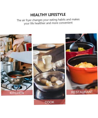 Alipis 1pc Air Fryer Pad Airfryer Reusable Air Fryer Liner Silicone Air Fryer Liner Steaming Pad Thicken Red 3.1L x 3.1W inches - Buy Online on GoSupps.com