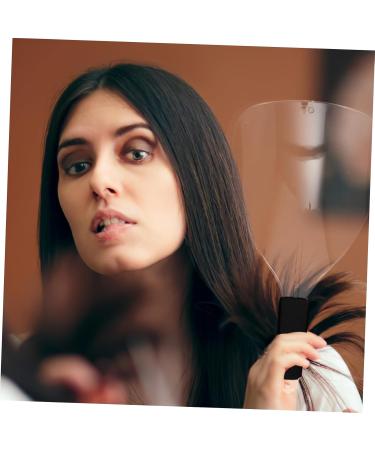 Beatifufu 1pc Salon Baffle Hairdresser Hair Spray Shield Barber Hairspray Shield Hairdressing Eyes Protector Anti Spitting Protection Decorate Splash Proof - Buy Online on GoSupps.com